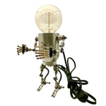 3D Steampunk Metal Robot Mr Gort Hobby Model Kit with LED Light - stirlingkit