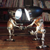 3D Steampunk Style Metal Table Lamp DIY Tiny Ornament - stirlingkit