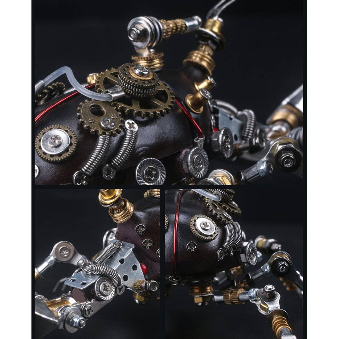 3PCS 3D Metal Unicorn Assembly Model DIY Mechanical Kit - stirlingkit