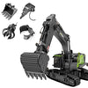 Huina 4-in-1 1/14 2.4G 22CH Wireless RC Excavator Grab Truck  Engineering Vehicle Toy Model - stirlingkit