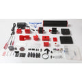 4 In 1 Micro Machine Tool Wire Saw Wood Lathe Sand Mill Handheld Machine Tool DIY Assembly Kit 100PCS+ - stirlingkit