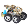 4-Wheeled Stirling Engine Powered Car Model STEAM Scientific Experiment Educational Toys - stirlingkit