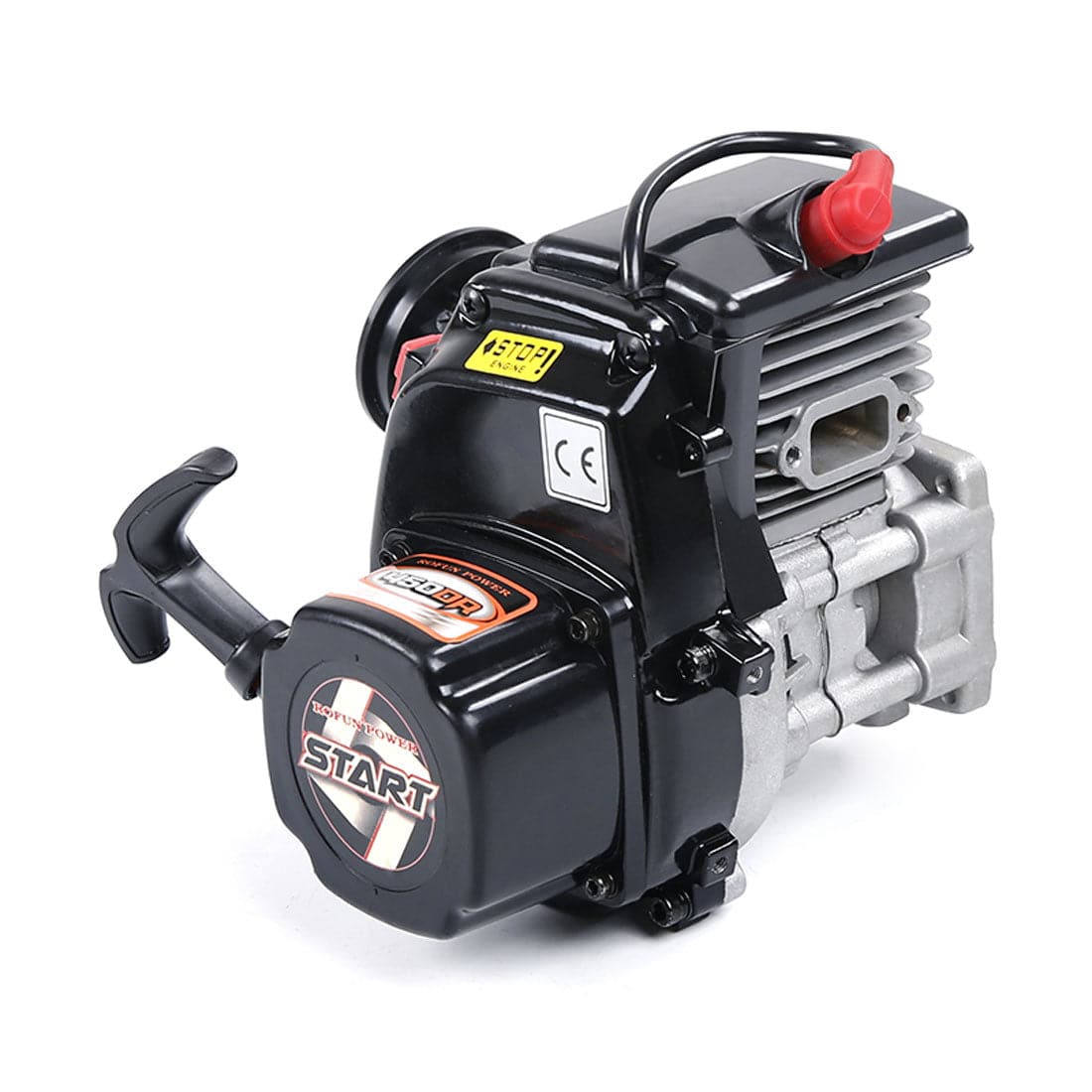 45cc Single-cylinder 2-strokes Gasoline Engine with Carburetor Spark Plug for Rovan LT LOSI 1/5 RC Gasoline Model Car - stirlingkit