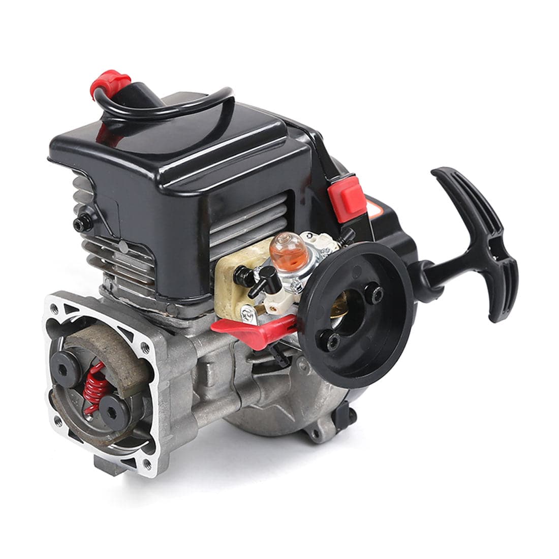 45cc Single-cylinder 2-strokes Gasoline Engine with Carburetor Spark Plug for Rovan LT LOSI 1/5 RC Gasoline Model Car - stirlingkit