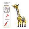 499PCS DIY Metal Assembly Model Set Educational Toy (Flamingo + Giraffe + Crocodile) - stirlingkit