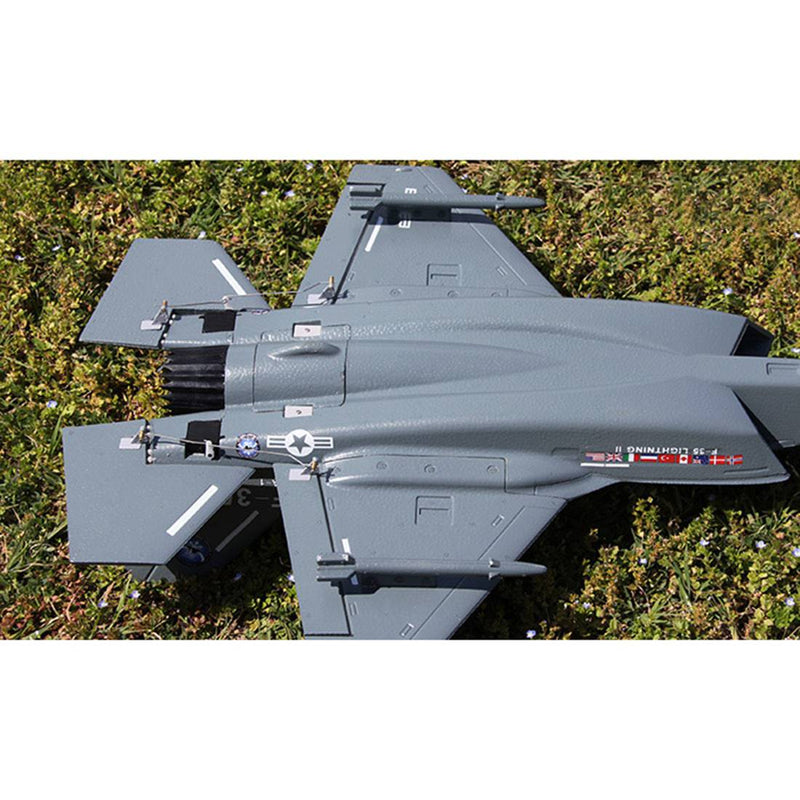 517mm RC Fighter Jet EPO Bypass Aircraft PNP - Grey - stirlingkit