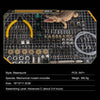 547PCS+ DIY Mechanical Variation Crocodile Desktop Decoration Exquisite Gift - stirlingkit