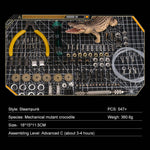 547PCS+ DIY Mechanical Variation Crocodile Desktop Decoration Exquisite Gift - stirlingkit