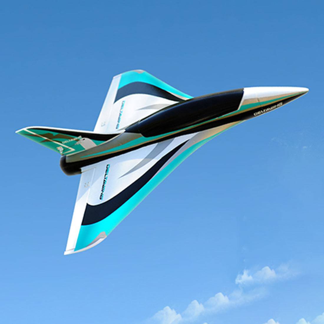 550mm Wingspan RC Airplane Fixed-wing Aircraft RTF - Blue - Stirlingkit