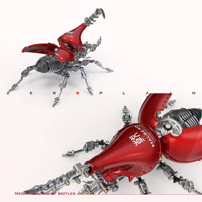 588PCS+ Mechanical Dynastes Large Beetle 3D Metal Model Kits -Standard Version - stirlingkit