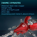 588PCS+ Mechanical Dynastes Large Beetle 3D Metal Model Kits -Standard Version - stirlingkit