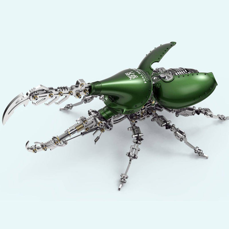 588PCS+ Mechanical Dynastes Large Beetle 3D Metal Model Kits -Standard Version - stirlingkit