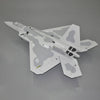 5CH Sky Flight Hobby F-22 Raptor RC Single EDF Jet 70mm Airplane 850mm Wingspan  RTF - Grey - stirlingkit