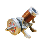 Single-cylinder Electromagnetic 6-12V 2A All-metal Engine Model Toy - stirlingkit