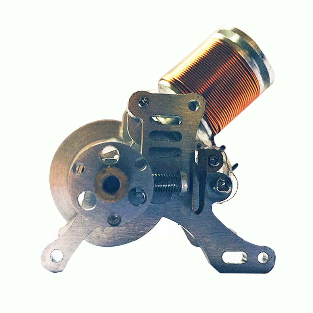 6-12V Single Cylinder Electromagnetic Solenoid Valve Engine Model - stirlingkit