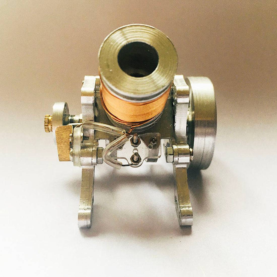 6-12V Single Cylinder Electromagnetic Solenoid Valve Engine Model - stirlingkit