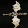 600CS DIY Mechanical Steampunk Western Dragon with Wing Assembly 3D Metal Model Kits - stirlingkit