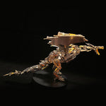 600CS DIY Mechanical Steampunk Western Dragon with Wing Assembly 3D Metal Model Kits - stirlingkit