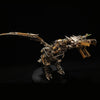 600CS DIY Mechanical Steampunk Western Dragon with Wing Assembly 3D Metal Model Kits - stirlingkit