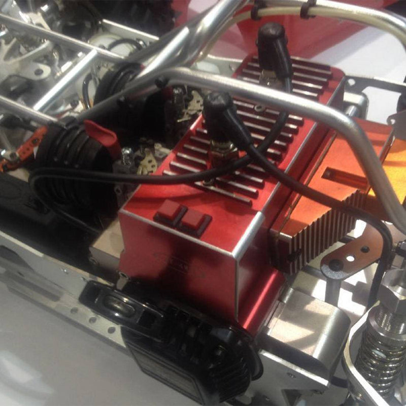 Double-cylinder 60cc Inline Gasoline Engine for 1/5 RC Car HPI BAJA LOSI 5T - stirlingkit
