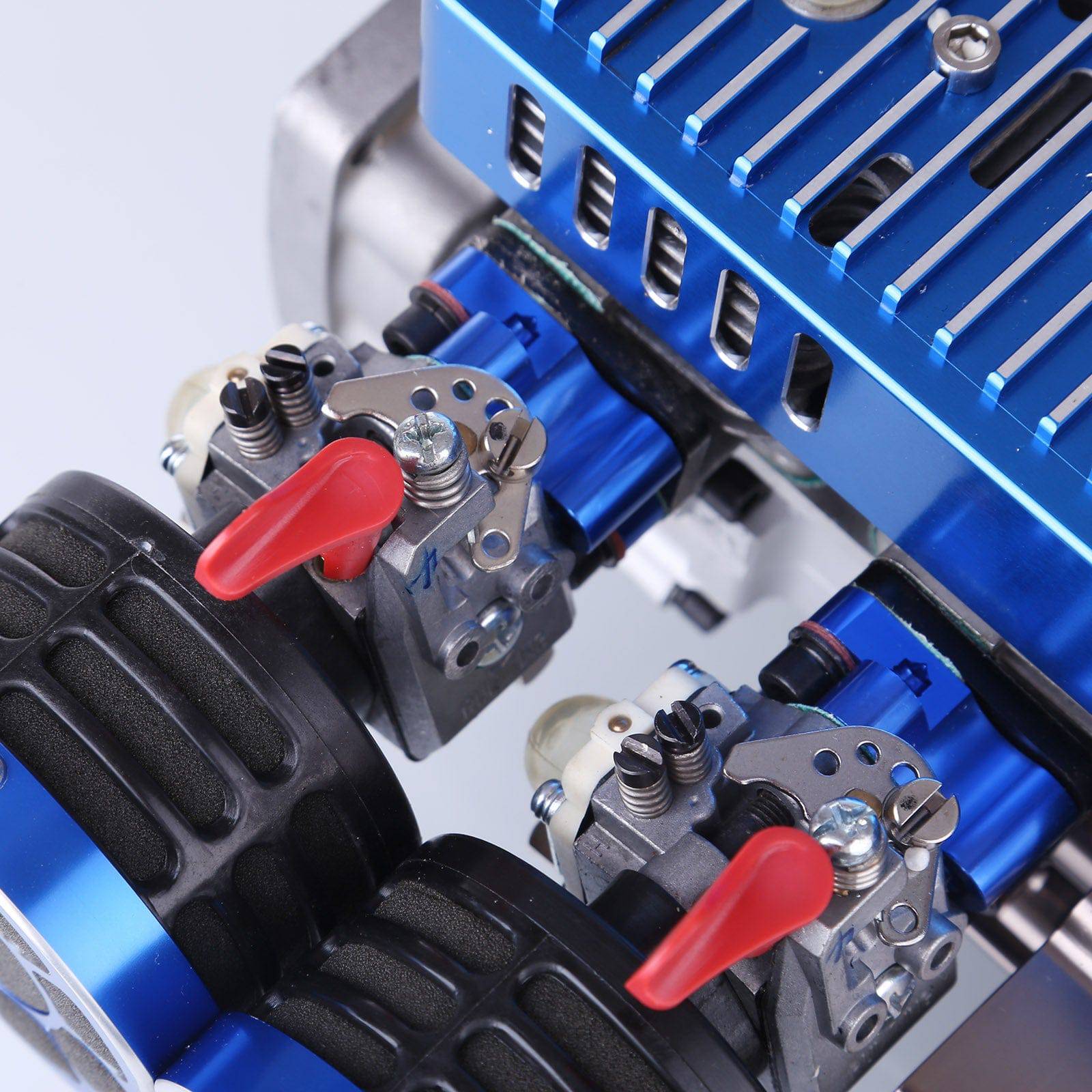 Rc Inline Engine Double-cylinder 60cc Inline Gasoline Engine for 1/5 RC Car HPI BAJA ...