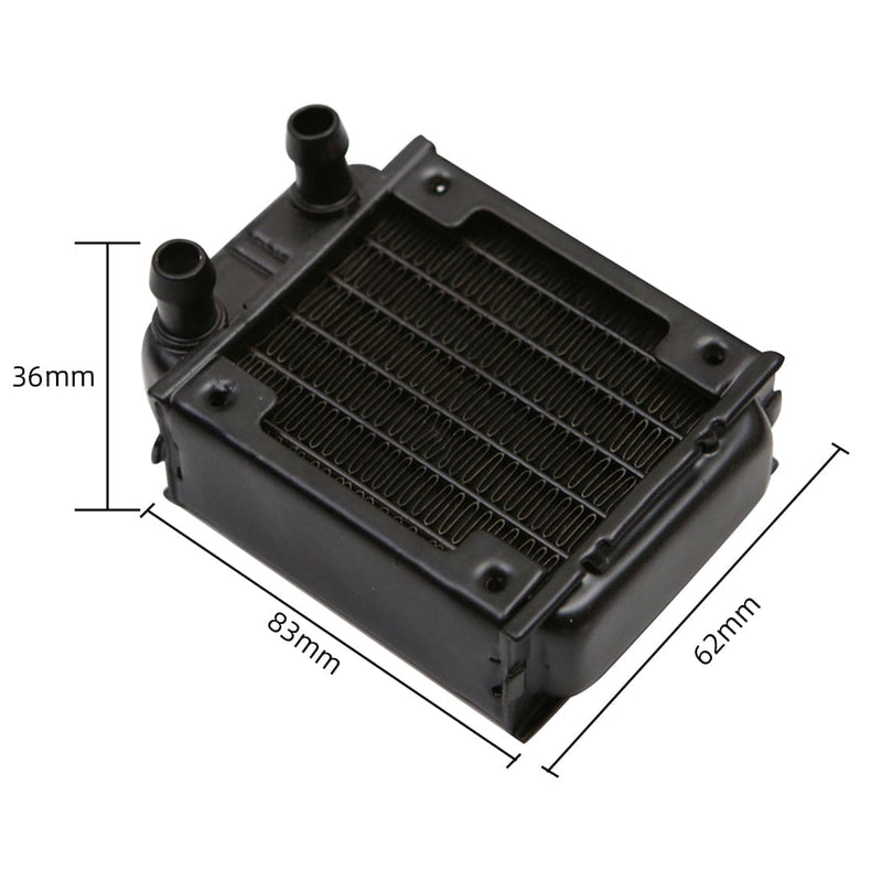Cison Engine Radiator 60MM Water Cooling Radiator for CISON FL4-175 Engine Model - Stirlingkit