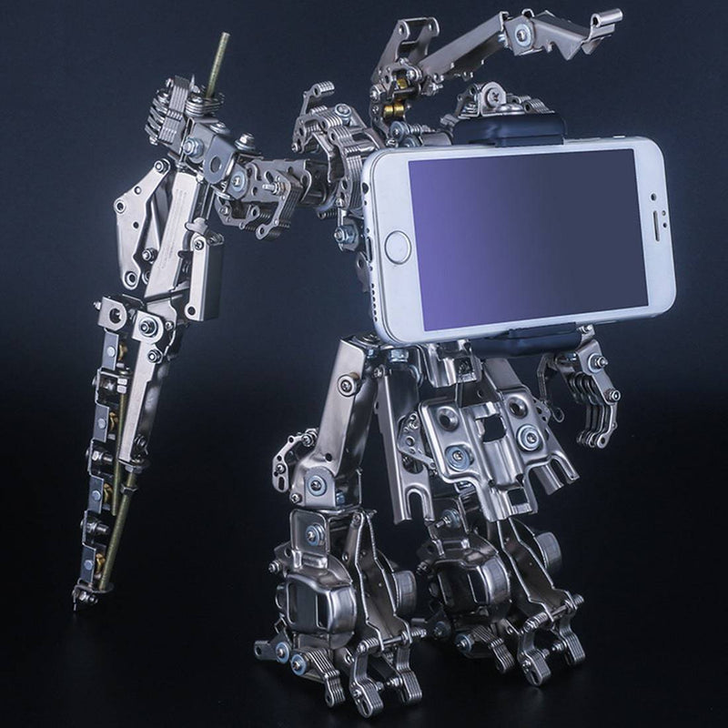 638Pcs Metal Blade Master Assembly Mecha Model Kit Phone Holder - stirlingkit