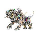 700PCS+ Colorful Bengal Tiger 3D Metal Model Assembly Building Kit for Adults - stirlingkit