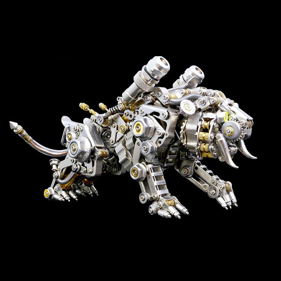 700PCS+ Colorful Bengal Tiger 3D Metal Model Assembly Building Kit for Adults - stirlingkit