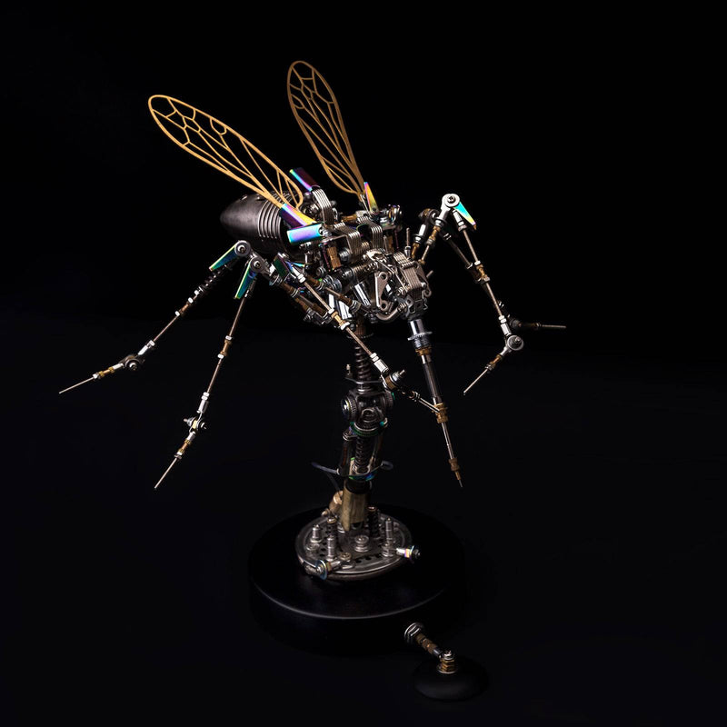 750+PCS Mechanical  3D Assembly  Mosquito Model Steampunk Art - stirlingkit