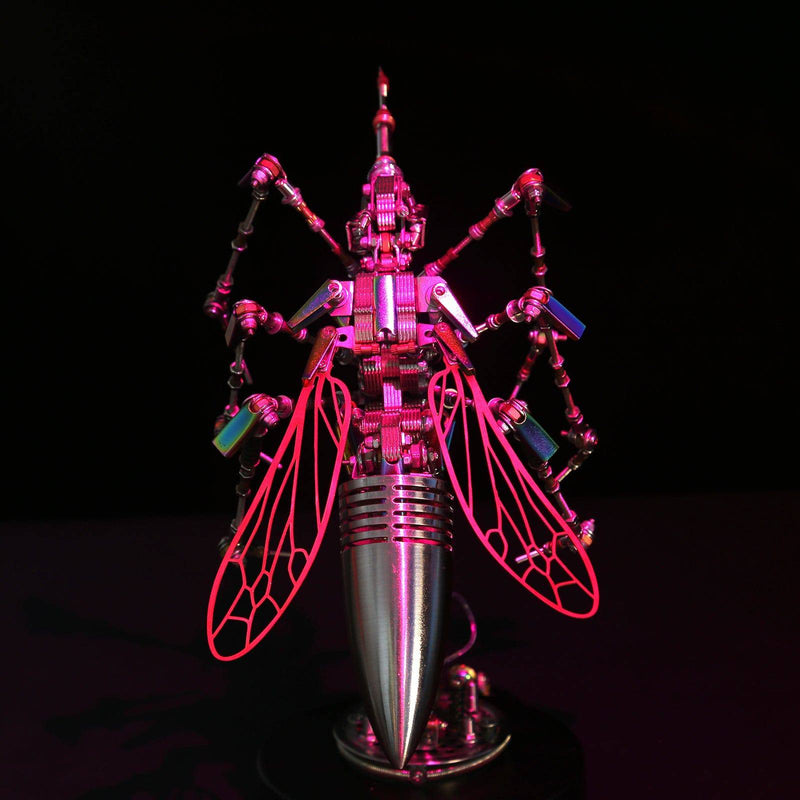 750+PCS Mechanical  3D Assembly  Mosquito Model Steampunk Art - stirlingkit