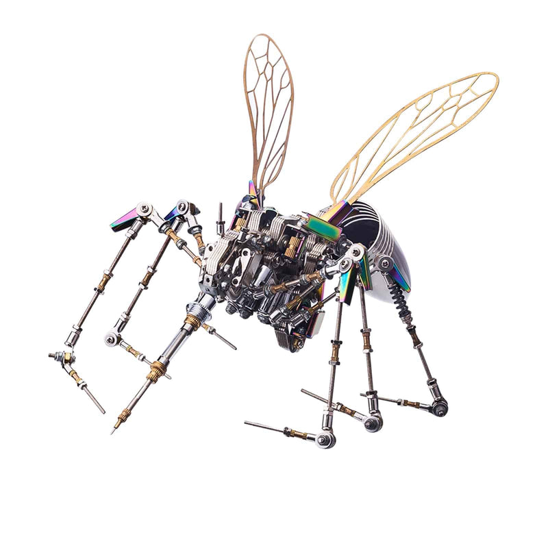 750+PCS Mechanical  3D Assembly  Mosquito Model Steampunk Art - stirlingkit
