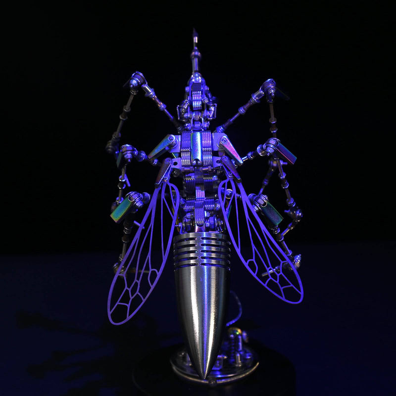 750+PCS Mechanical  3D Assembly  Mosquito Model Steampunk Art - stirlingkit
