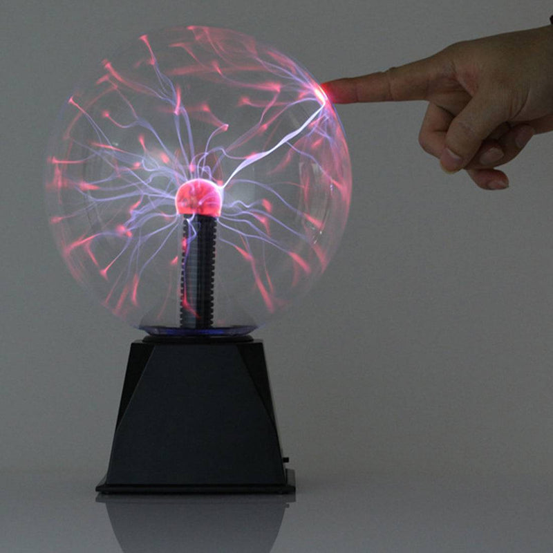 4.5V Plasma Globe Lamp with Power Adapter EU Plug - stirlingkit