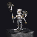 8PCS DIY Metal Mechanical Saint 3D Model Assembly Educational Toy Kit - stirlingkit