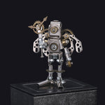 8PCS DIY Metal Mechanical Saint 3D Model Assembly Educational Toy Kit - stirlingkit