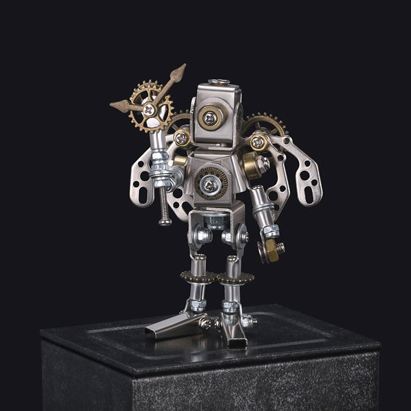 8PCS DIY Metal Mechanical Saint 3D Model Assembly Educational Toy Kit - stirlingkit