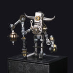 8PCS DIY Metal Mechanical Saint 3D Model Assembly Educational Toy Kit - stirlingkit