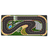 90 x 40 x 2cm Racing Track Play Mat for TURBO RACING 1/76 Full Scale Mini RC Car - stirlingkit