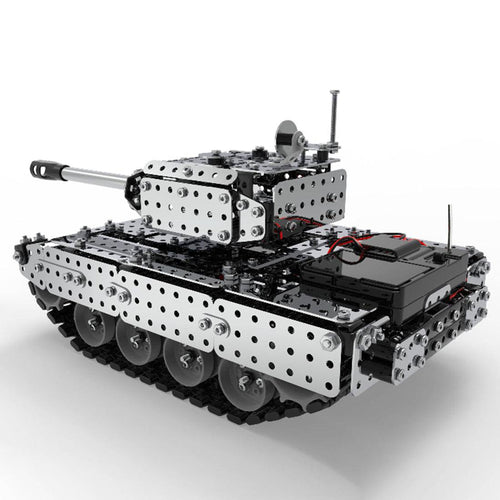 952 PCS DIY Assembly Kit Simulation Remote Control Military Tank Model Toy - stirlingkit