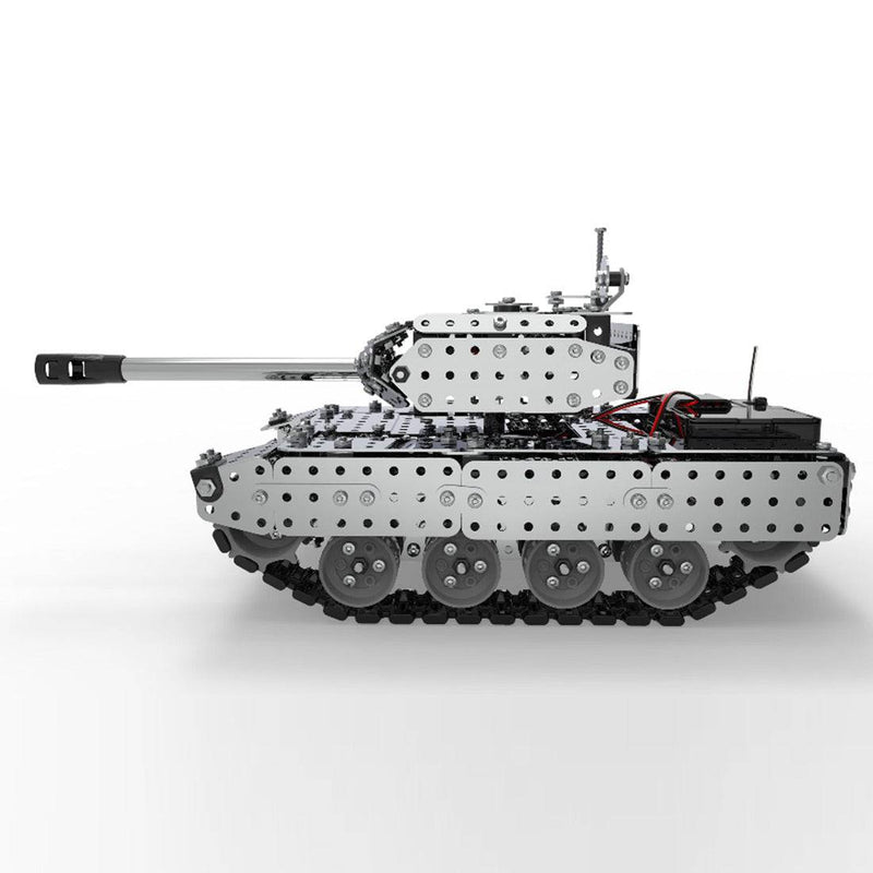 952 PCS DIY Assembly Kit Simulation Remote Control Military Tank Model Toy - stirlingkit