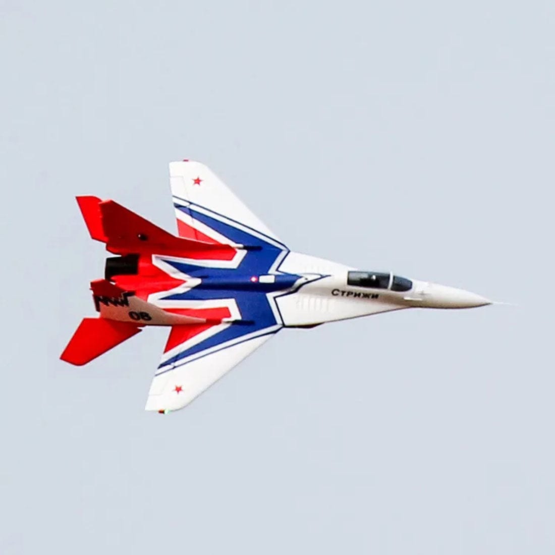 Arrows Hobby Assembly Twin 64mm MiG-29 EDF Fighter RC Fixed-wing Aircraft PNP - stirlingkit