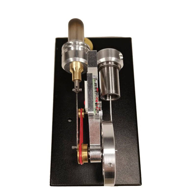γ Type Digital Stirling Engine Model with Glow Lamp Bead  Science Experiment Toy - stirlingkit