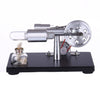 γ-Type Single Cylinder Stirling Engine Sterling Generator with LED Lights with Voltage Digital Display Meter Science Toy - stirlingkit