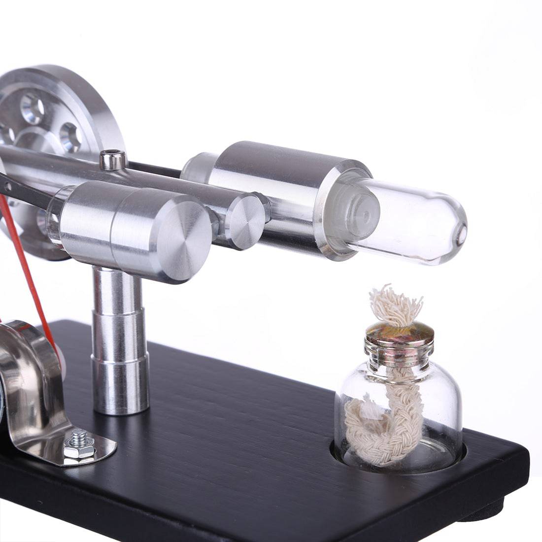 γ-Type Single Cylinder Stirling Engine Sterling Generator with LED ...