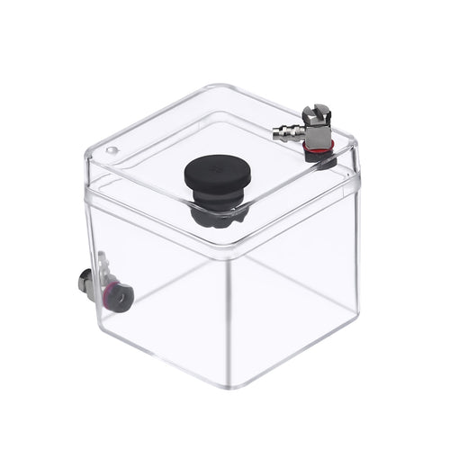 Acrylic Water Tank Cooler with Pipe for TOYAN FS-V800 Engine Model - stirlingkit