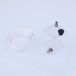 Acrylic Water Tank Cooler with Pipe for TOYAN FS-V800 Engine Model - stirlingkit
