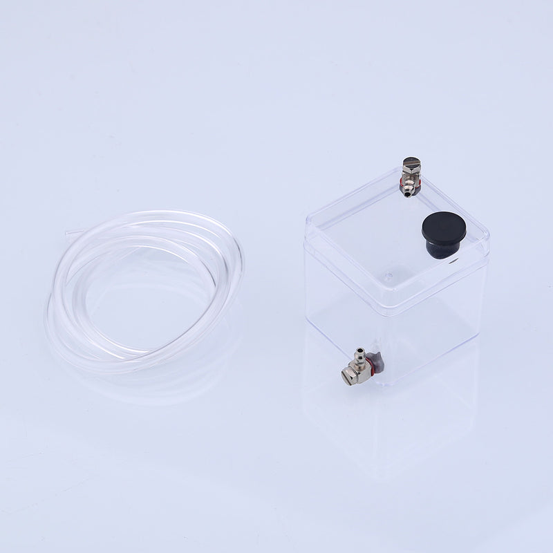 Acrylic Water Tank Cooler with Pipe for TOYAN FS-V800 Engine Model - stirlingkit