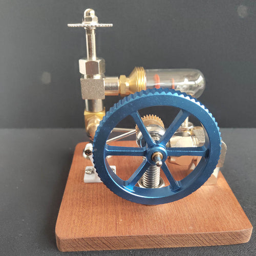 Adjustable Speed Stirling Engine Model Toy with Vertical Flywheel Science Experiment - stirlingkit