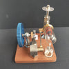 Adjustable Speed Stirling Engine Model Toy with Vertical Flywheel Science Experiment - stirlingkit